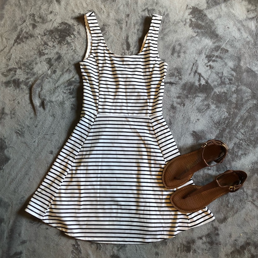 H&M striped dress